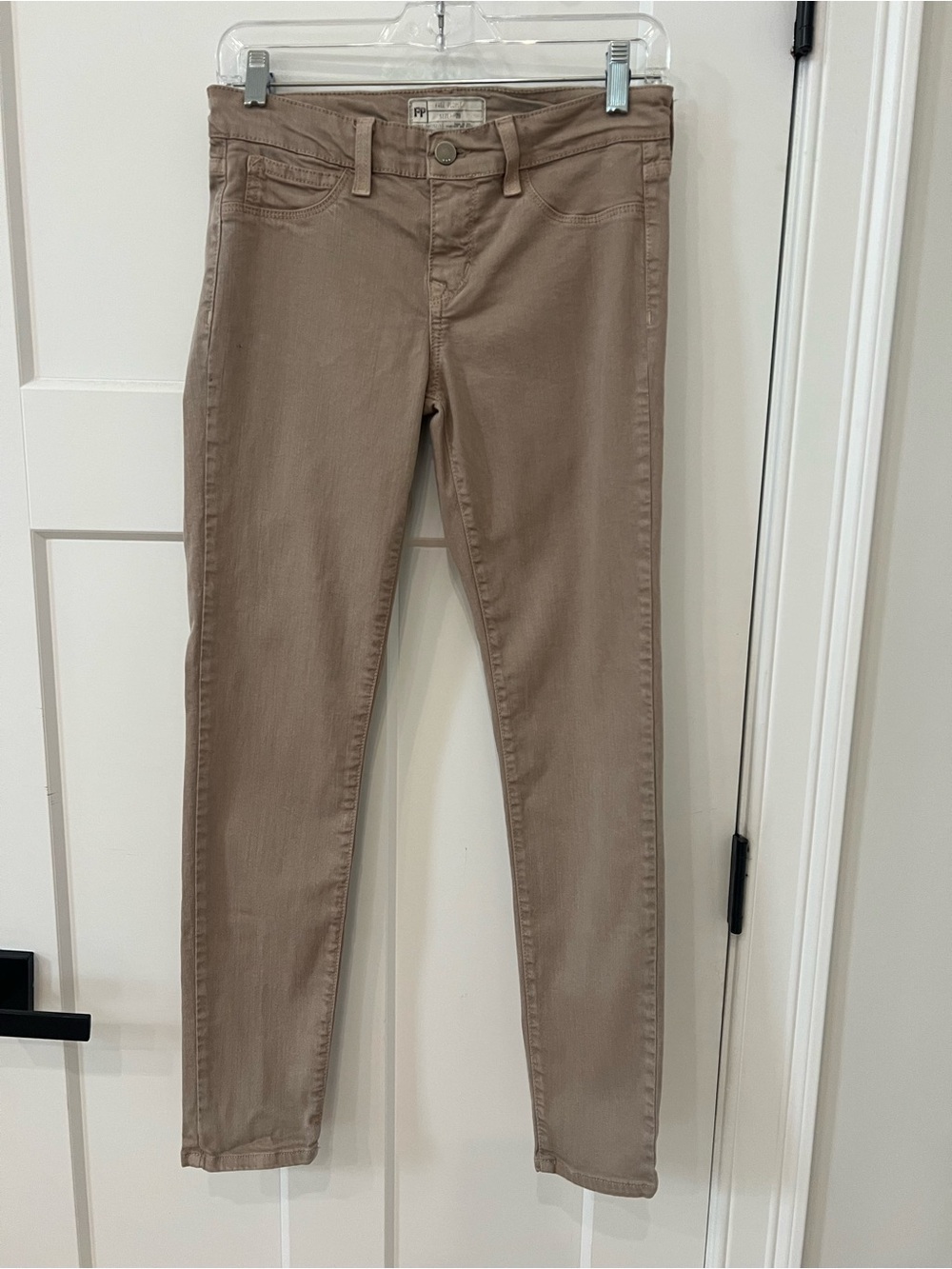 Free People Slim Twill Pants